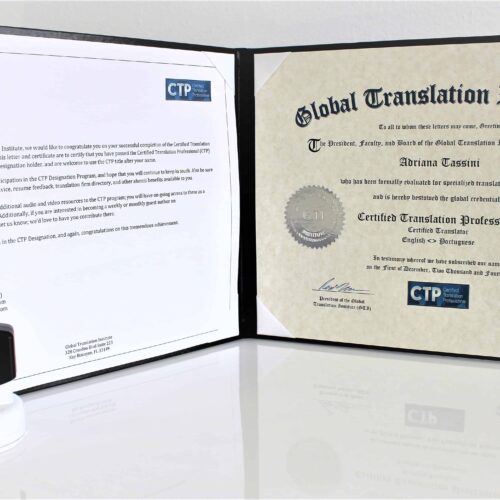 Get Certified Translator Stamp with